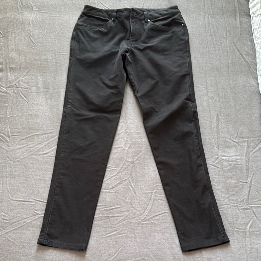 Lululemon Athletica Black Slim Utilitech Jeans